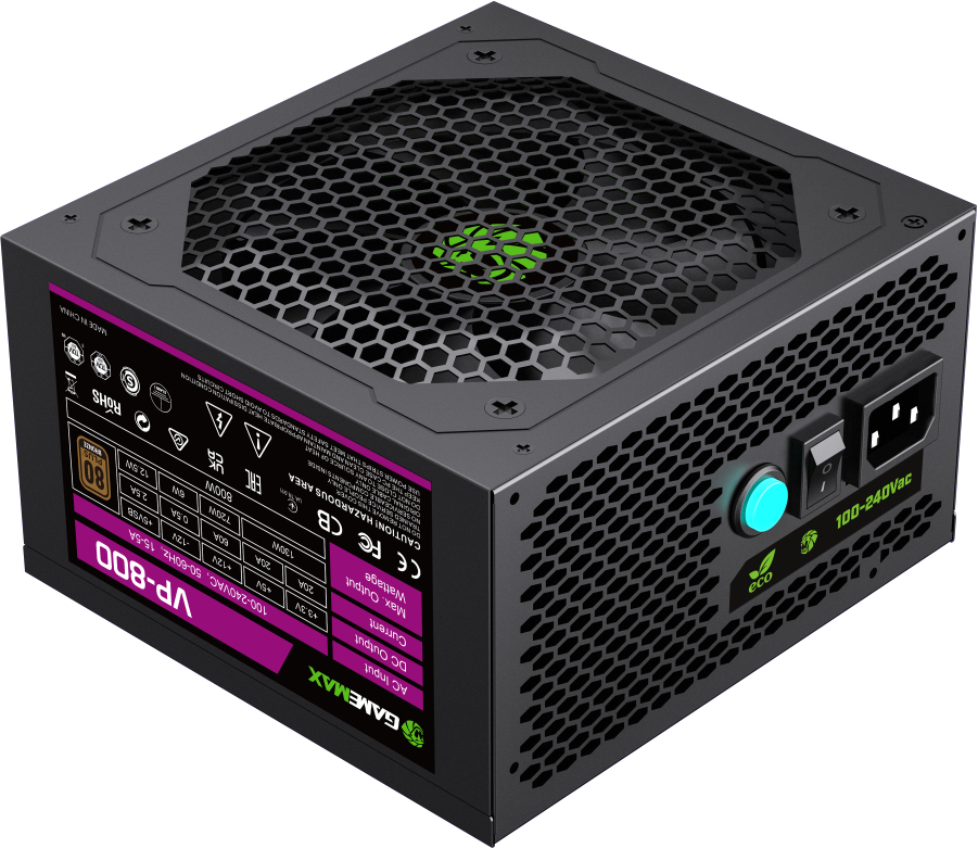 Блок питания GAMEMAX 800W (VP-800) фото1