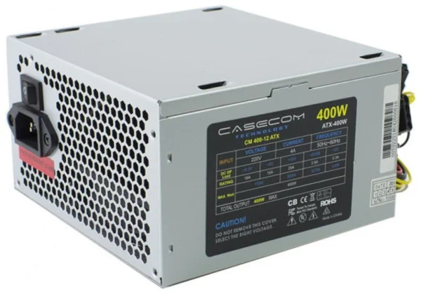 Блок живлення Casecom 400W (CM 400-12 ATX) фото1