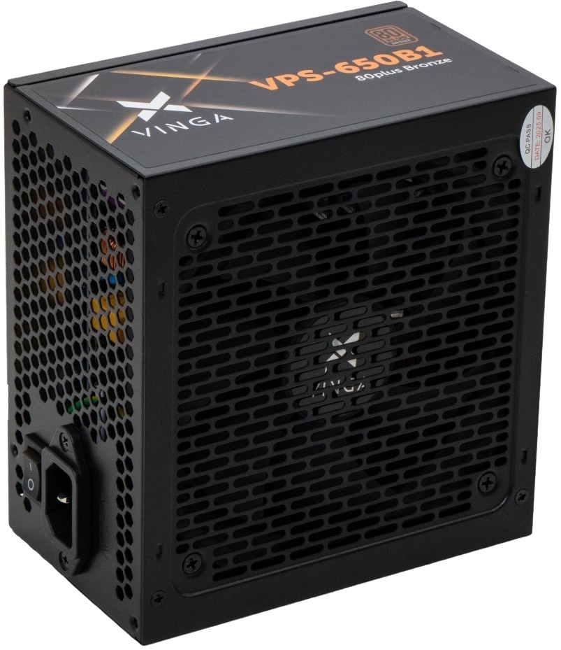Блок живлення Vinga 650W (VPS-650B1) фото1