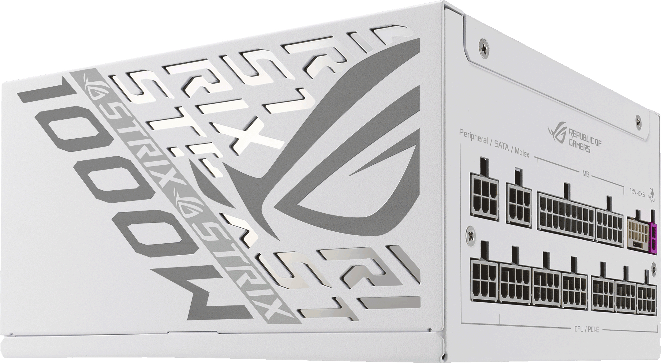 Блок питания ASUS 1000W ROG Strix Platinum White Edition (90YE00W4-B0NA00) фото 1