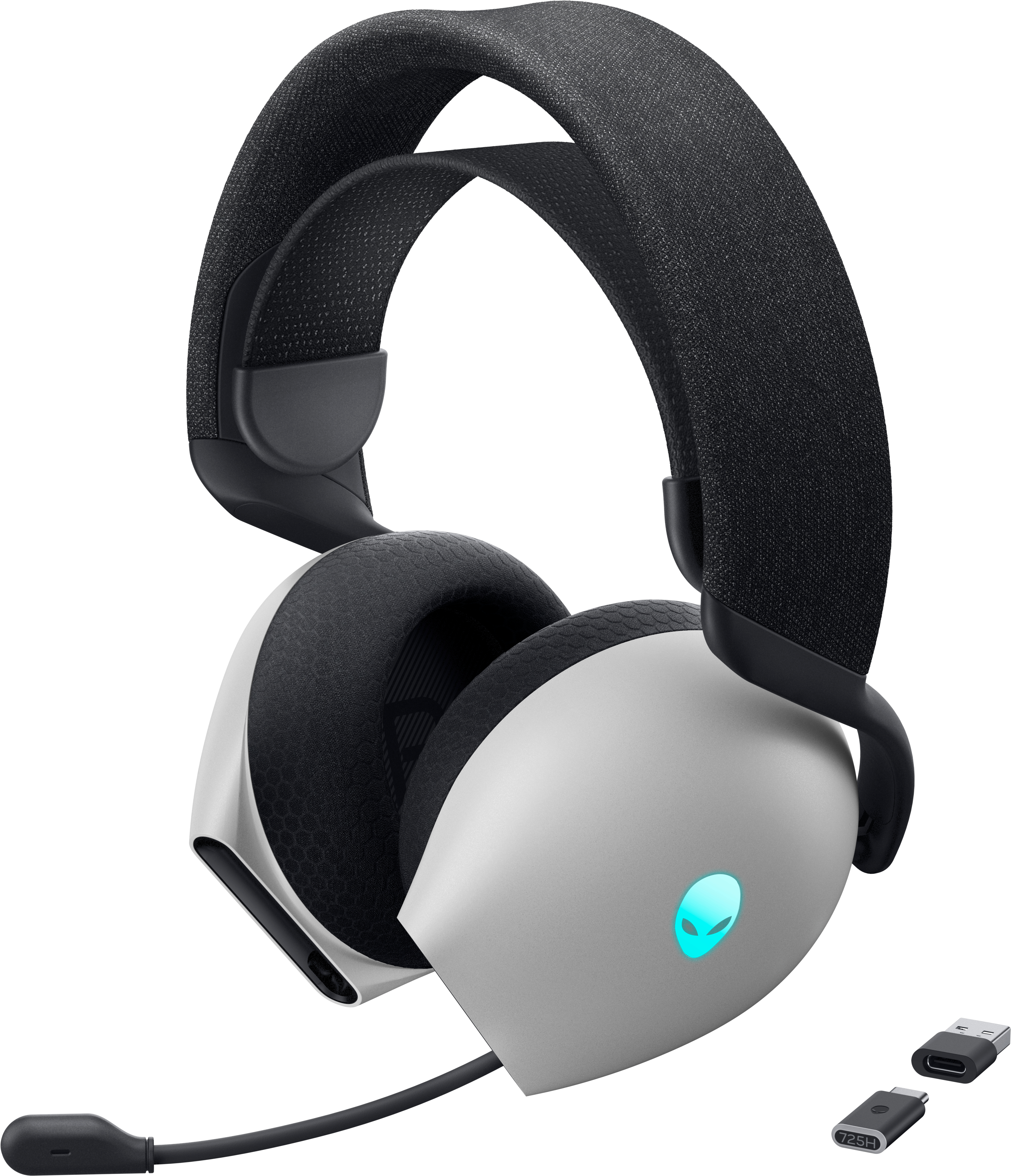 Игровая гарнитура Dell Alienware Tri-Mode Wireless Gaming Headset - AW725H (545-BBFV) фото 1