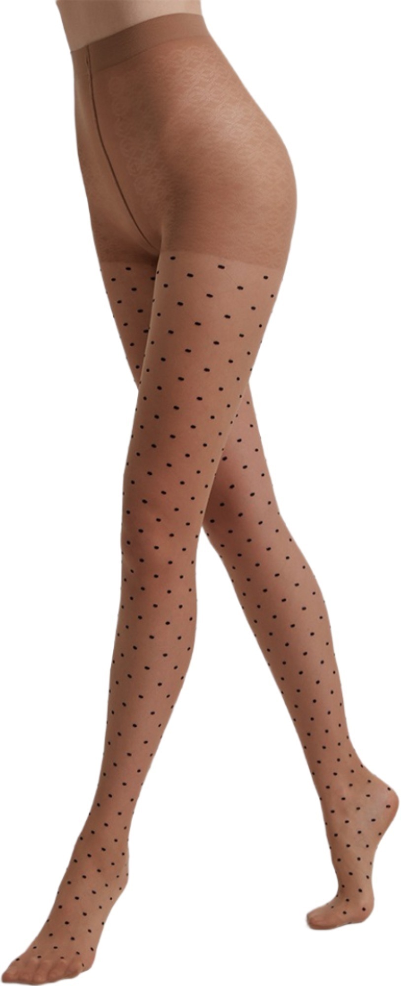 Колготы женские Conte Elegant Ce Fantasy Pois 20 Den 3р бронзовые фото 1