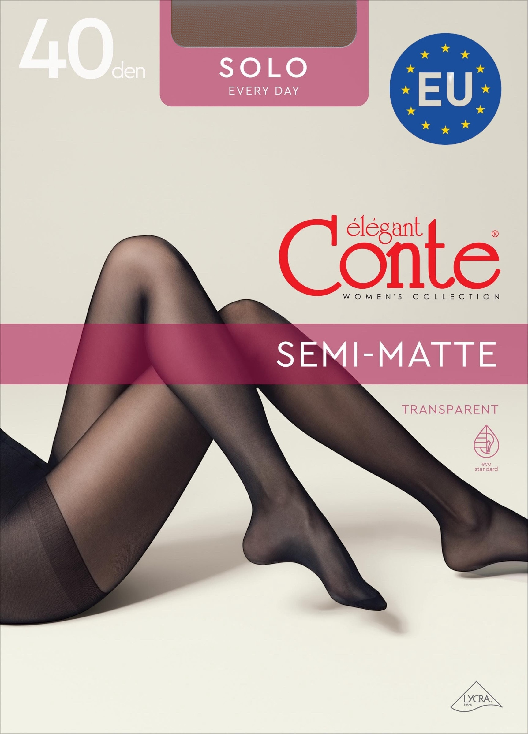 Колготы женские Conte Elegant Ce Solo bronz 40 Den 5р бронзовые фото 1