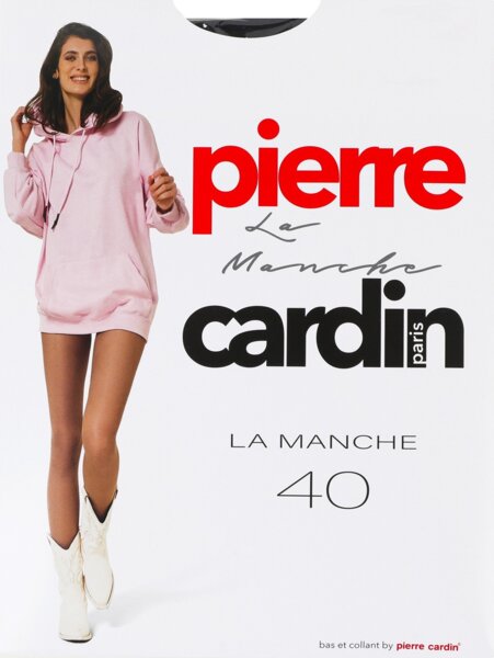 Колготы женские Pierre Cardin Pc La Manche 40 Den 2р черные фото 