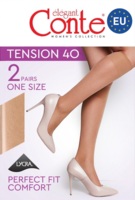 Гольфы женские Conte Elegant Tension 40 Den 23-25 р натуральные