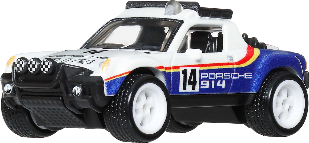 Коллекционная модель машинки Hot Wheels Porsche 914 Safari серии Car Culture (JKF22) фото1
