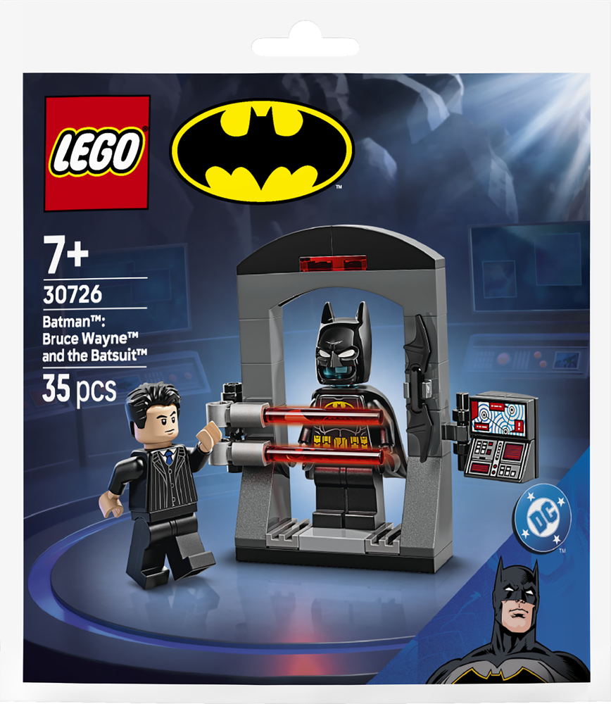 LEGO 30726 Super Heroes Batman: Брюс Уэйн и костюм Бэтмена фото 1