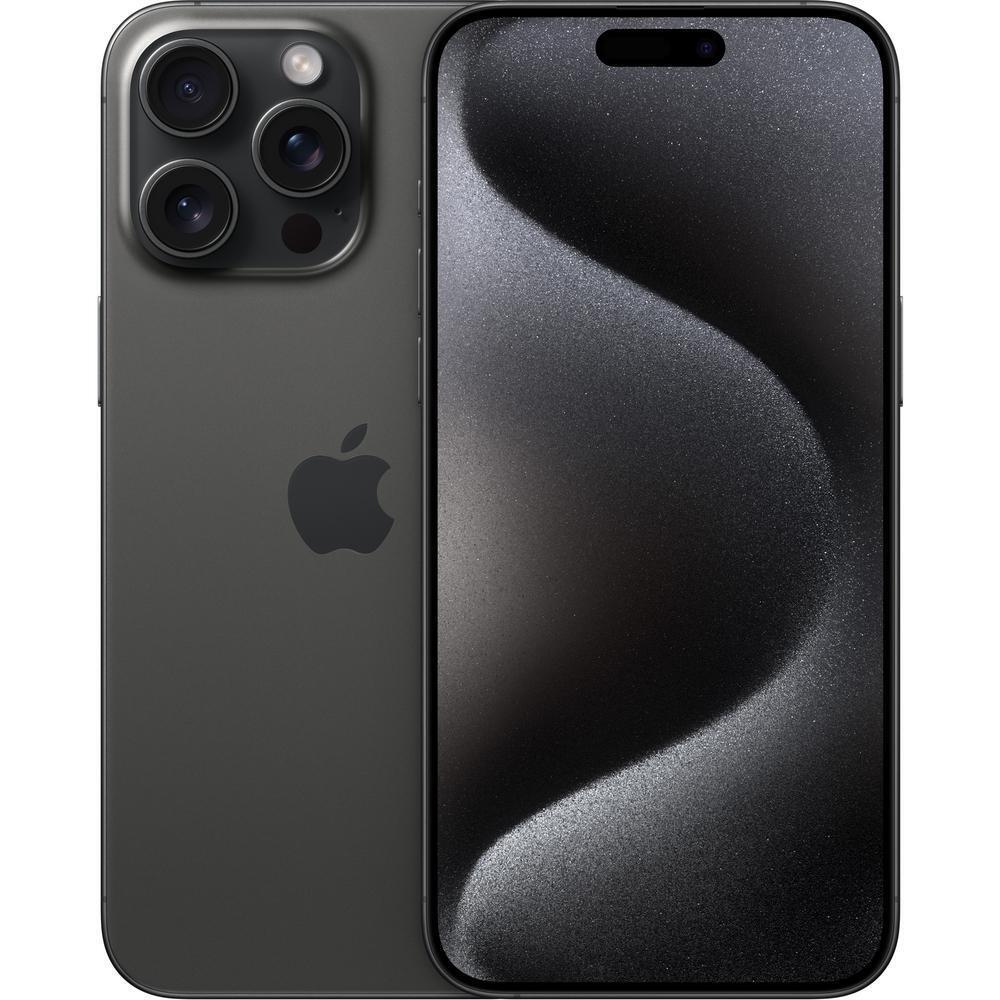 Смартфон Refurbished Apple iPhone 15 Pro Max 256Gb Black Titanium (Отличное состояние, A) фото 1