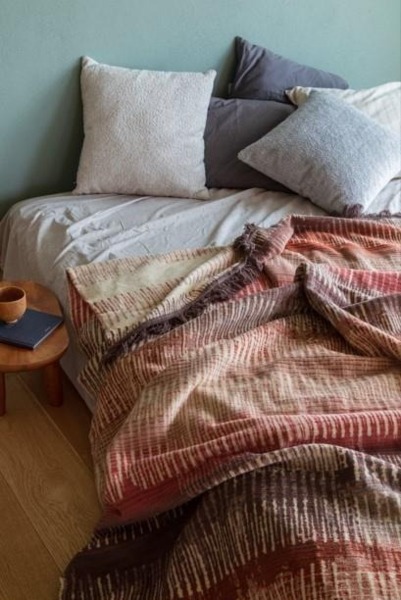 Плед ARDESTO Leonardo 150х200см, зигзаг, коричневый (ART0420LT)