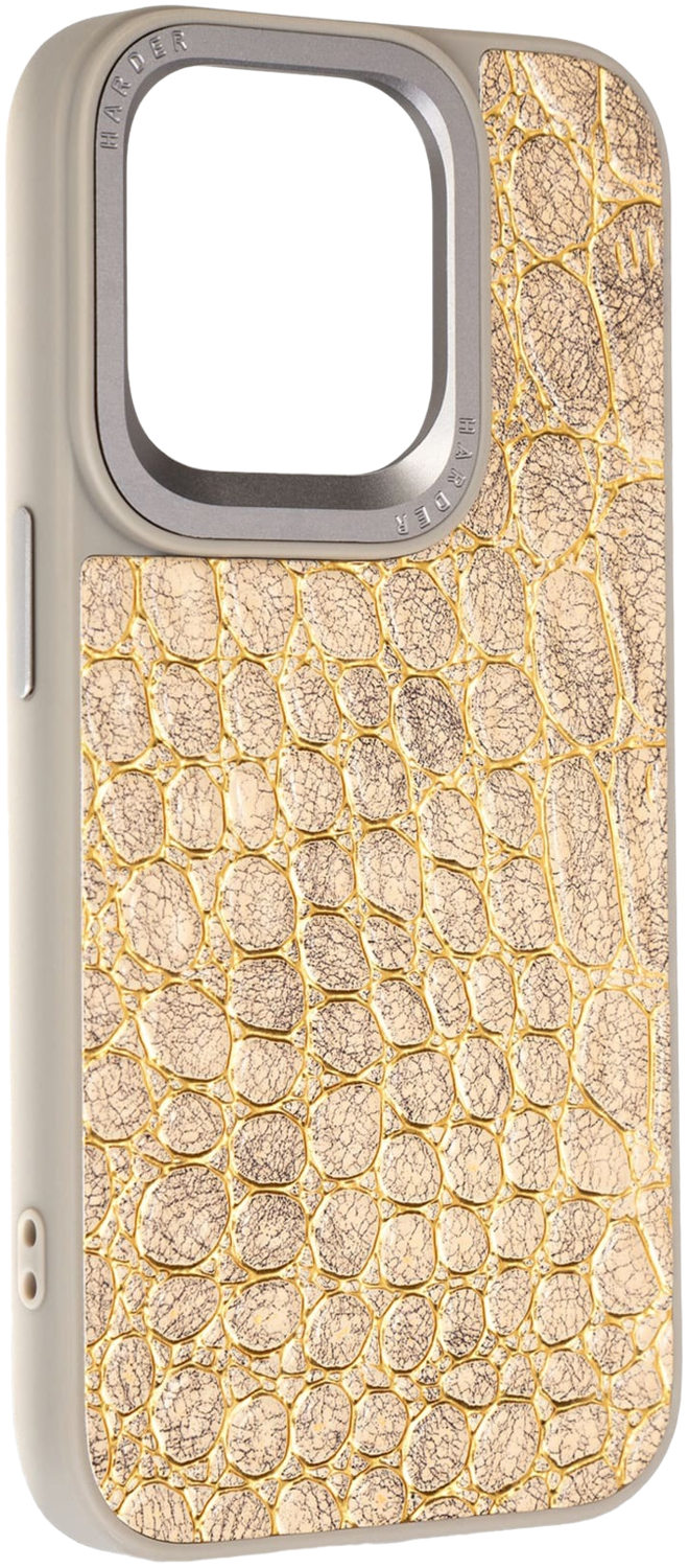 Чохол Harder Crocosaur для Apple iPhone 15 Pro Titanium (ARM76705)