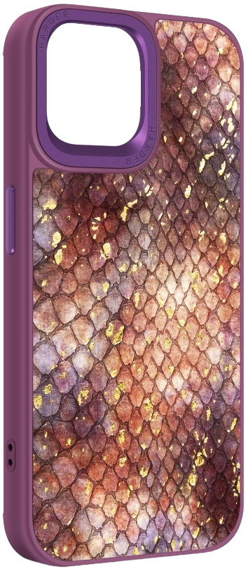 Чохол Harder Nagas для Apple iPhone 15 Purple (ARM76734)