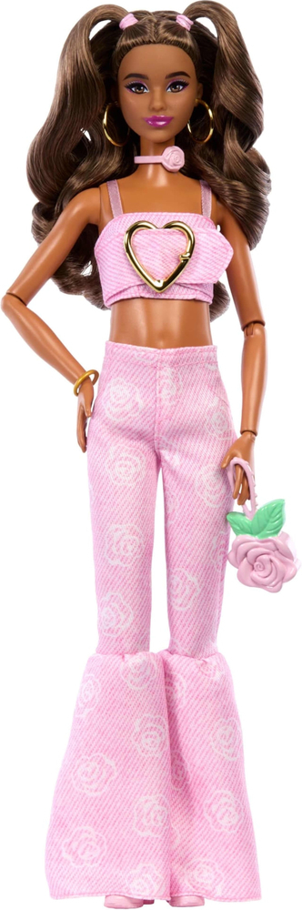 Кукла Barbie «Deluxe Style» – розовый сет в барбикоре (JJN72