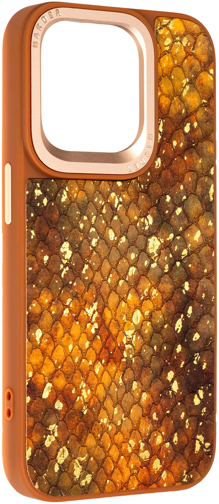 Чехол Harder Nagas для Apple iPhone 15 Pro Brown (ARM76740) фото 1