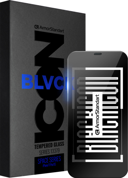 Защитное стекло ArmorStandart Space Black Icon для Apple iPhone 11 Pro/XS (ARM59214)