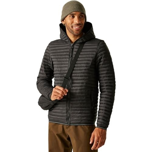 Куртка демисезонная мужская Regatta Rigain RMN318-800 M черная фото1