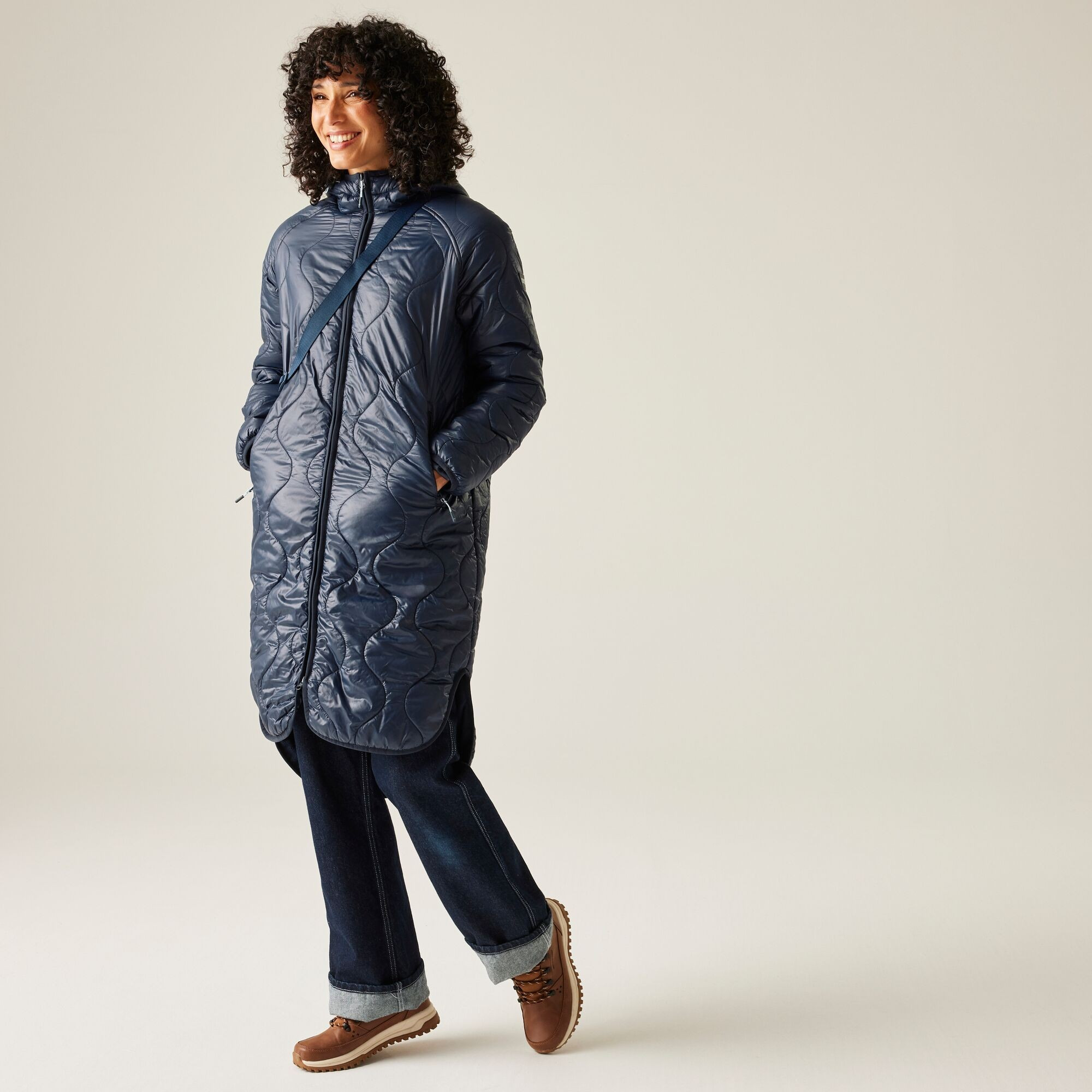 Куртка демісезонна жіноча Regatta Triea RWN381-540 10 синя фото1