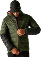 Куртка мужская Regatta Hooded Dalent RMN 304-ZYI S хаки/черная