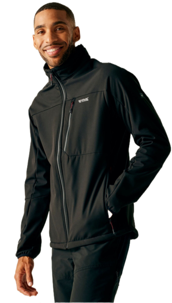 Ветровка спортивная мужская Regatta Moutdale RML282-800 2XL черная фото 