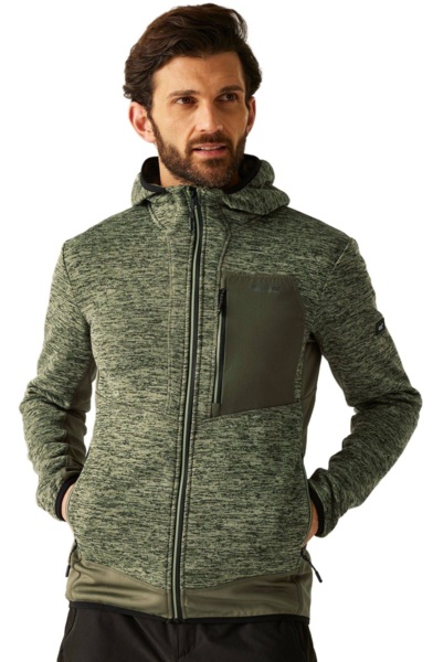 Кофта флисовая мужская Regatta Alven RMA651-ZLZ S хаки фото 