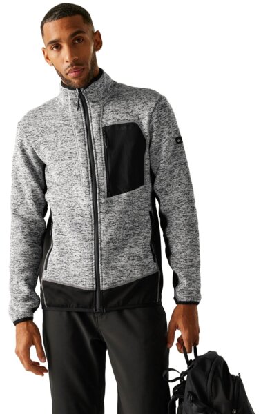 Кофта флисовая мужская Regatta Everet RMA675-61I 2XL серая фото 