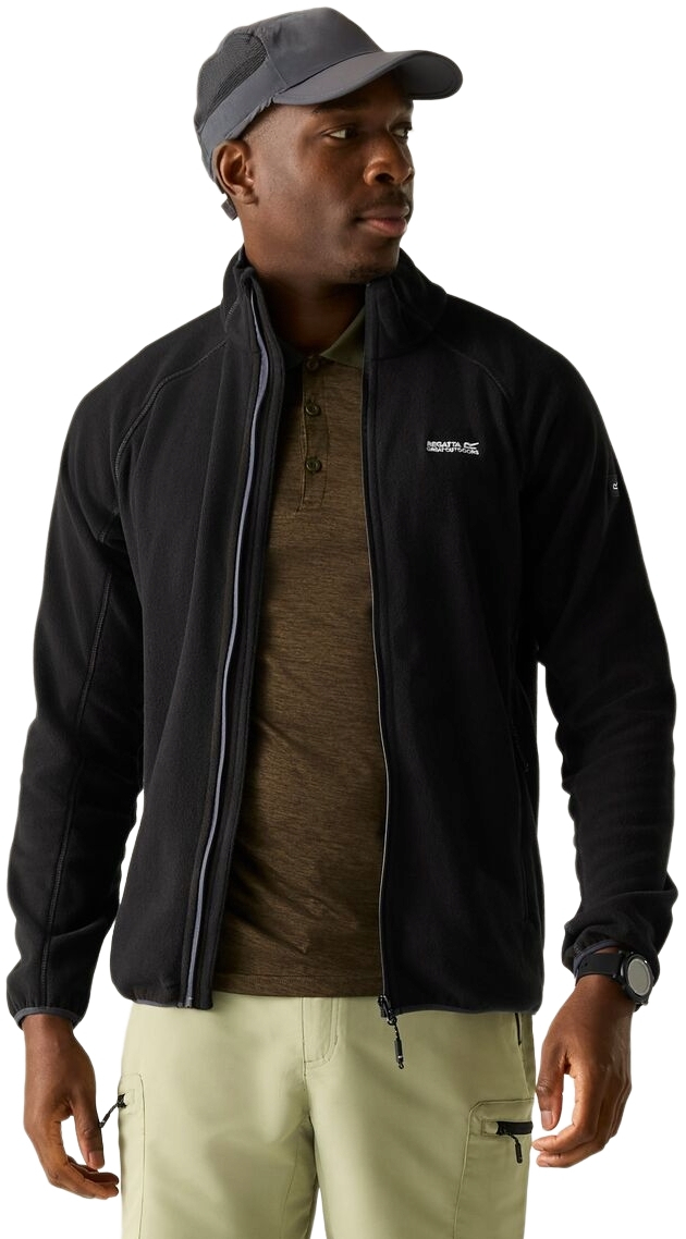 Толстовка чоловіча Regatta Hadfield RMA502-800 3XL чорнафото1