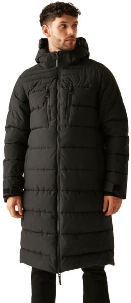 Куртка зимняя длинная мужская Regatta Mottere RMN316-800 XL черная фото 