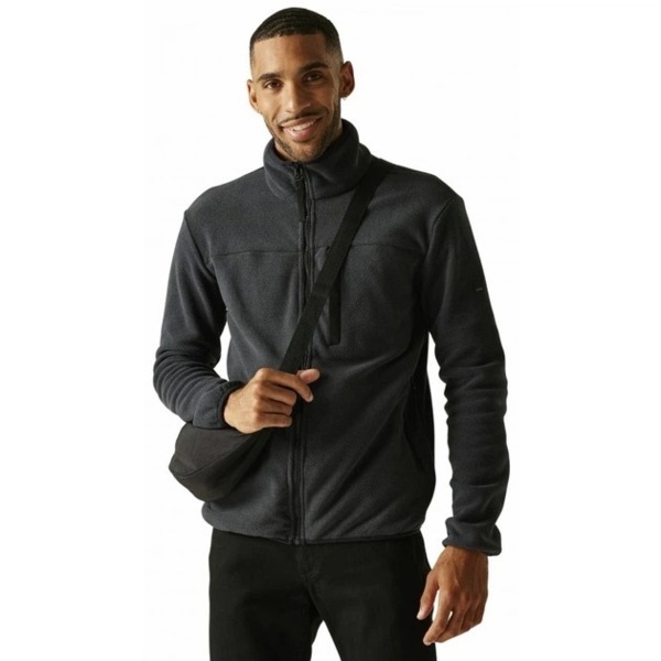 Кофта чоловіча Regatta AideyFleece RMA670-800 2XL чорна фото