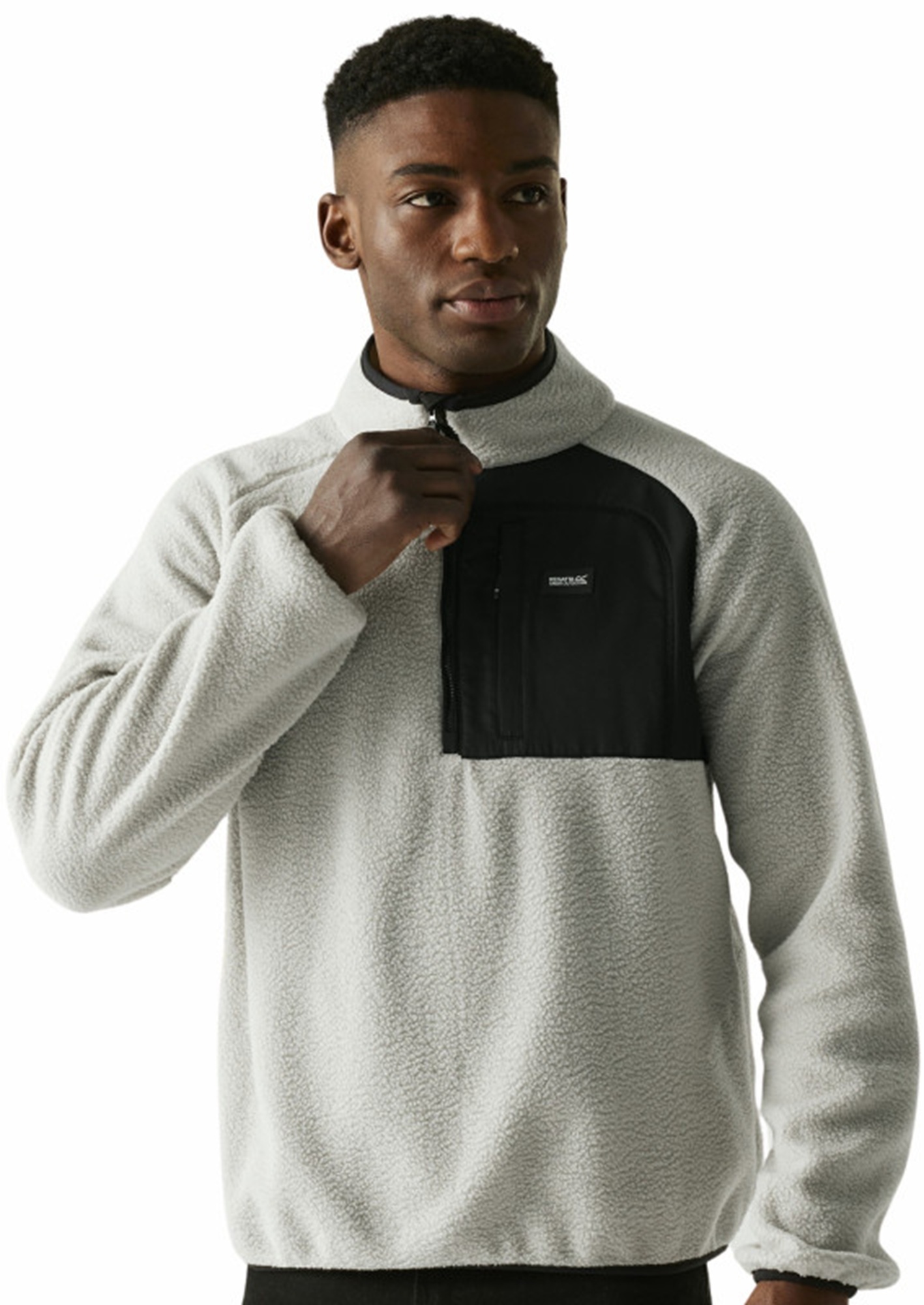 Кофта флисовая мужская Regatta FrankieBorgH/Z RMA662-2CE XL серая фото1