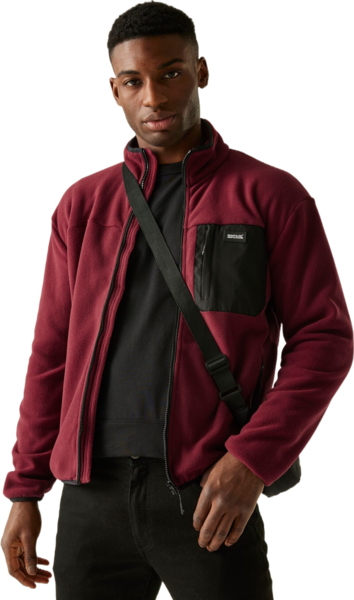 Кофта флисовая флисовая мужская Regatta FrankieF/ZFleece RMA595-ZRS XL красная фото