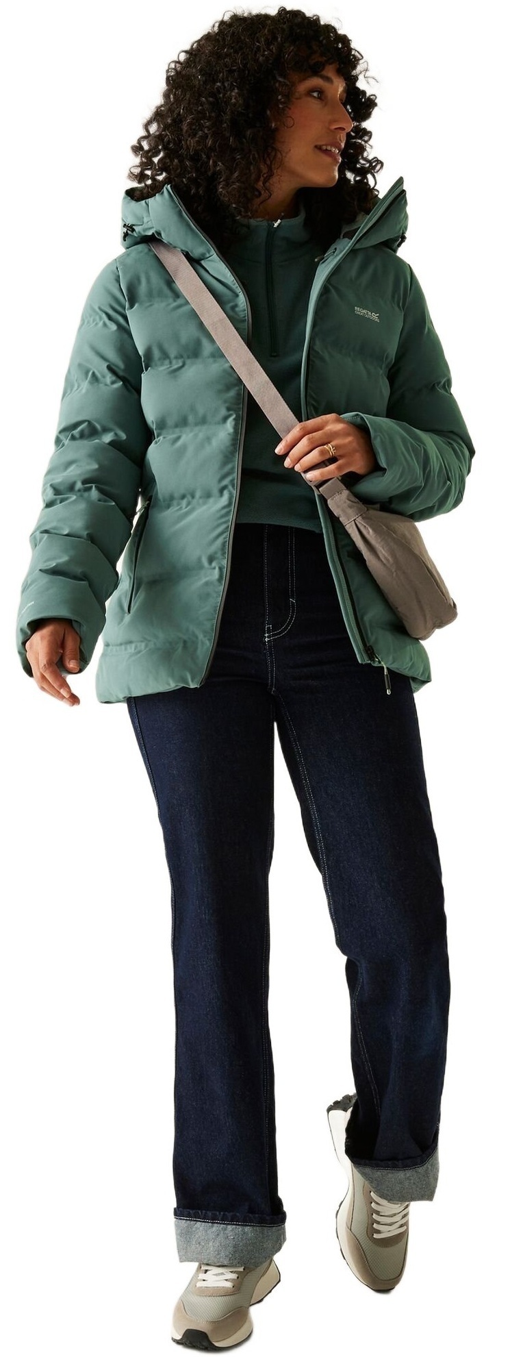 Пуховик женский Regatta WmsAltoroTml RWN396-ZM6 12 бирюзовый фото 1