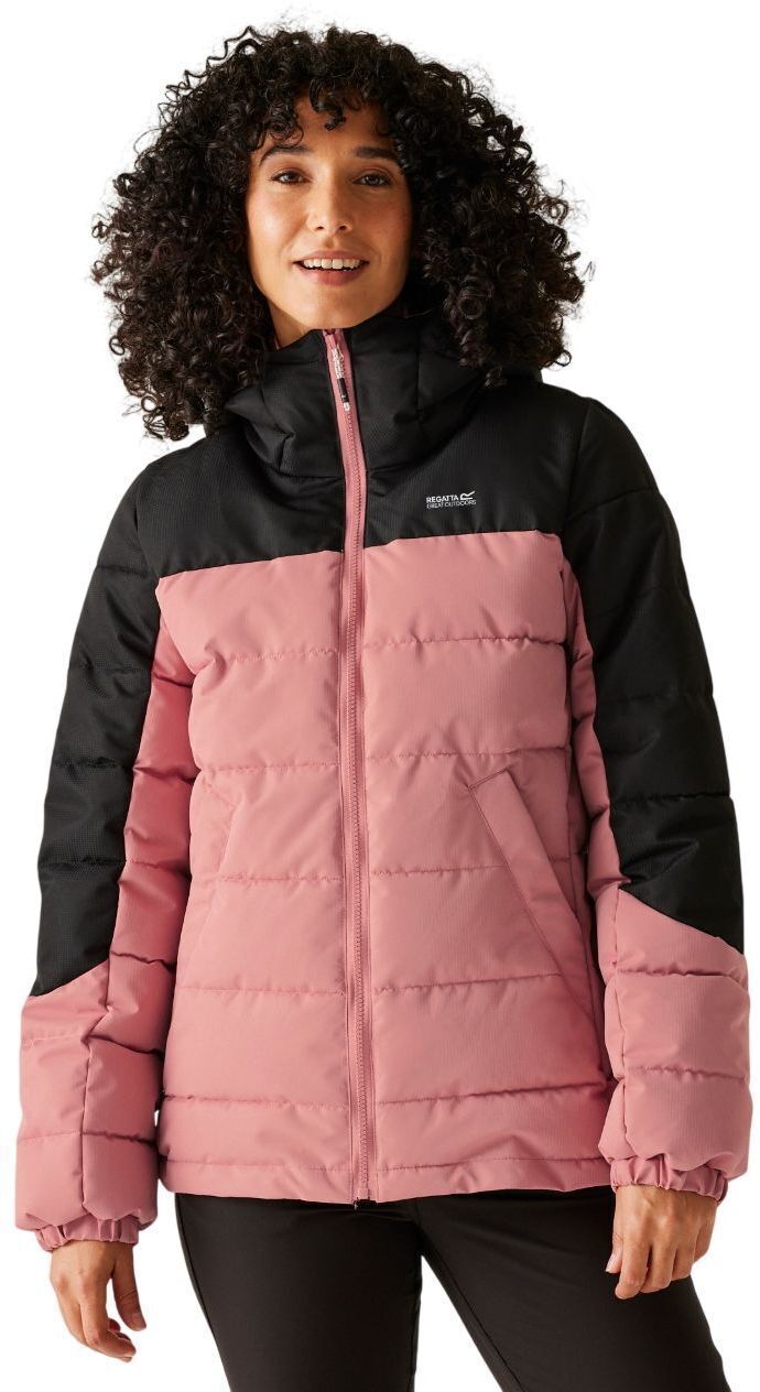 Куртка утеплена жіноча Regatta Women's Aldthorn RWN 397-1PV 16 рожева/чорнафото1
