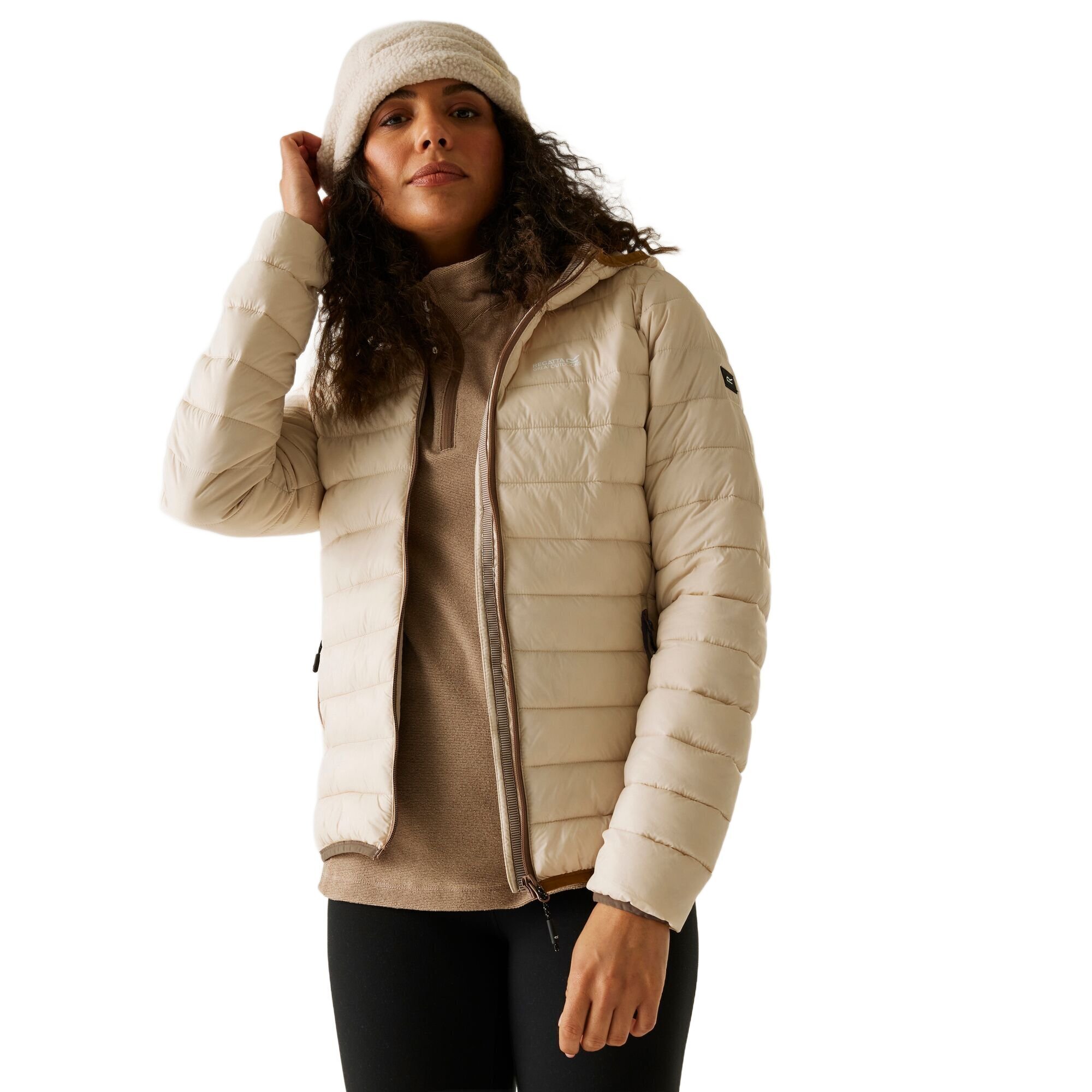 Куртка демисезонная женская Regatta WmnHoodMarizion RWN273-0CE 10 молочная фото 1