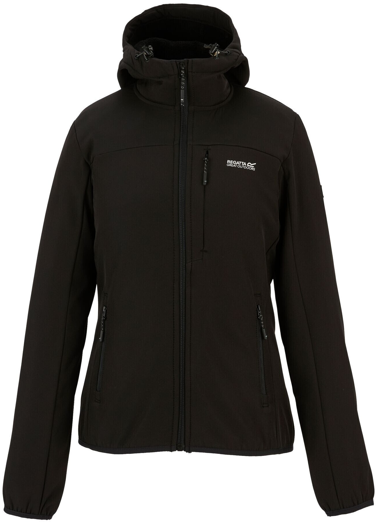 Ветровка спортивная женская Regatta Women's Ossek Softshell Jacket RWL285-800 14 черная фото 1