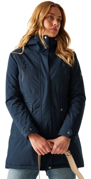 Парка жіноча Regatta Valenta RWP453-3FG 14 темно-синяфото