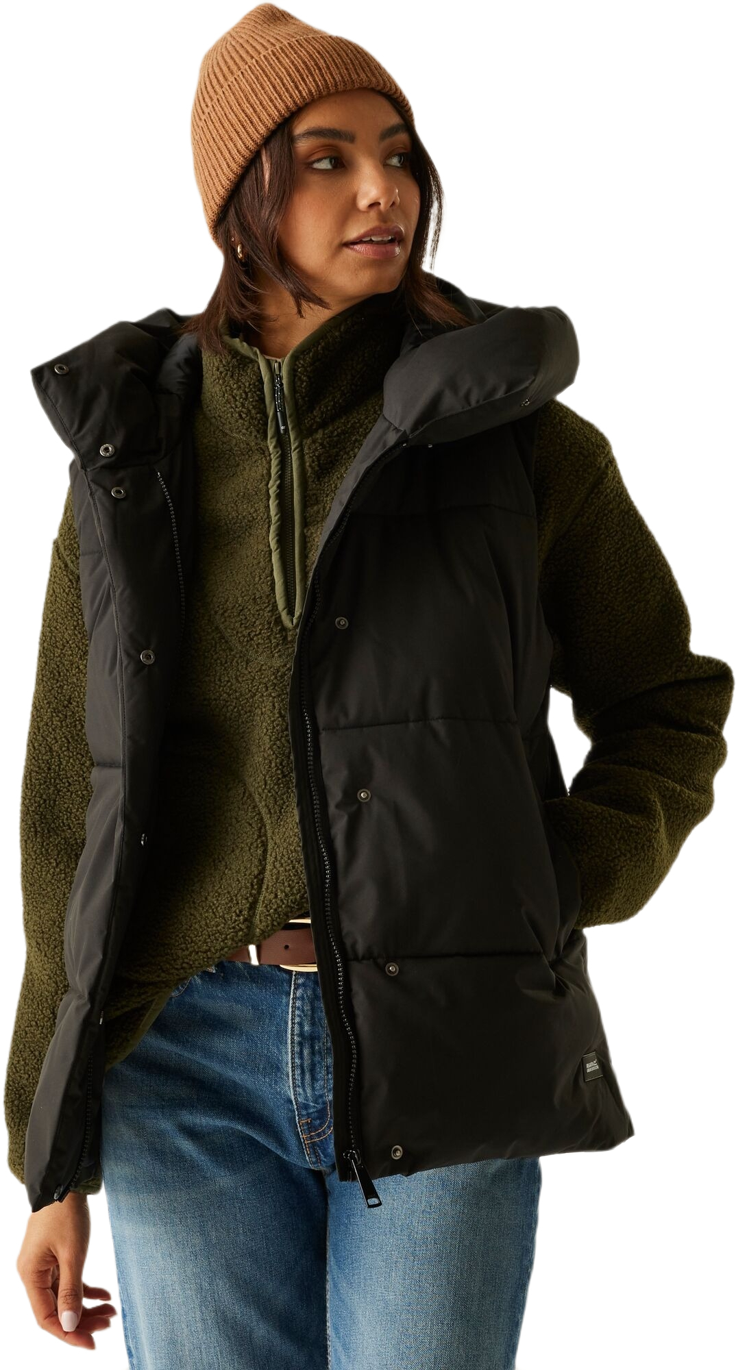 Жилет жіночий Regatta KelseB/W RWB182-800 10 чорнийфото1