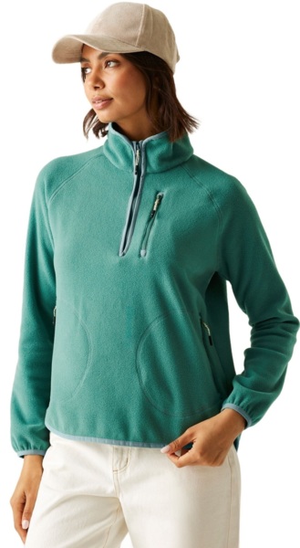 Кофта флісова жіноча Regatta WmsFrankieH/Z RWA729-ZM6 14 бірюзовафото