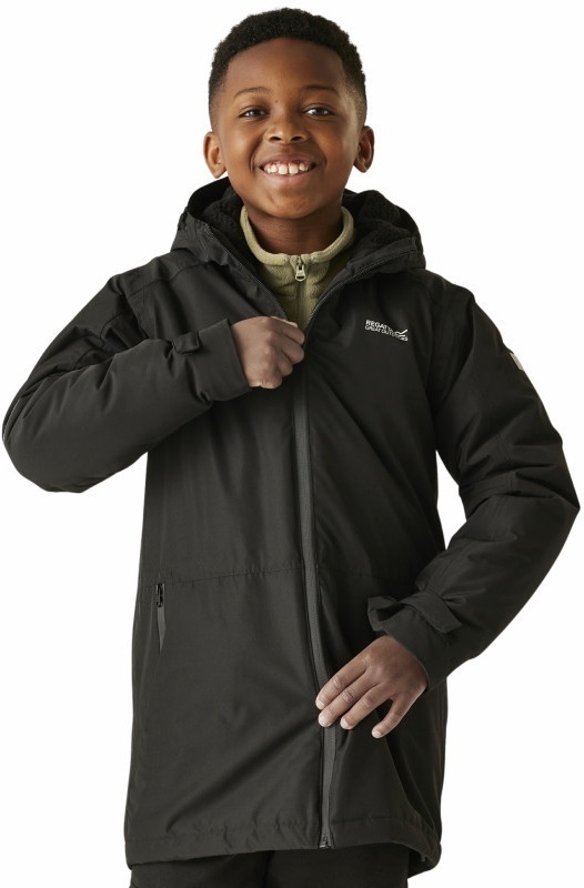 Куртка утеплена дитяча Regatta FarbankII RKP314-800 9-10 чорнафото1