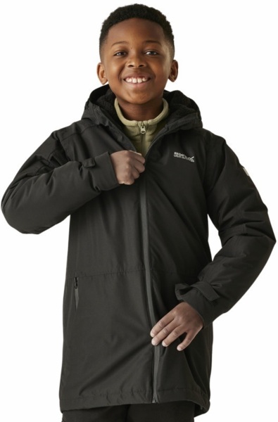 Куртка утеплена дитяча Regatta FarbankII RKP314-800 9-10 чорнафото