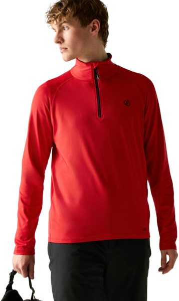 Лонгслив спортивный мужской Dare2B Fuse Up II Lightweight Core Stretch Midlayer DML452-32M S красный