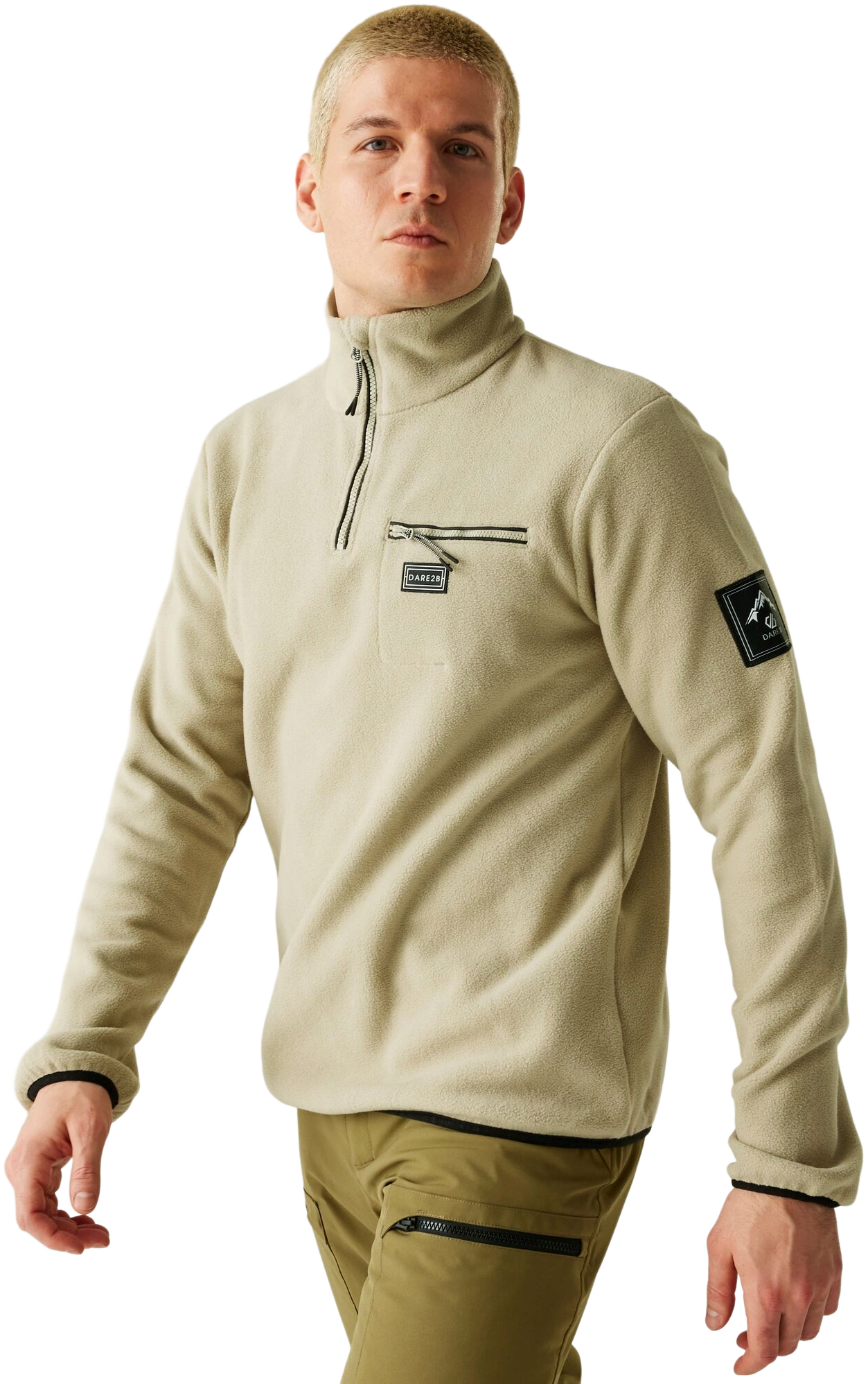 Толстовка чоловіча Dare2Be AffinityFleece DMA715-06Q S бежевафото1