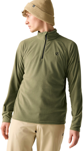 Лонгслив мужской Dare2B Freethink II Half Zip Fleece DMA473-0GH S хаки