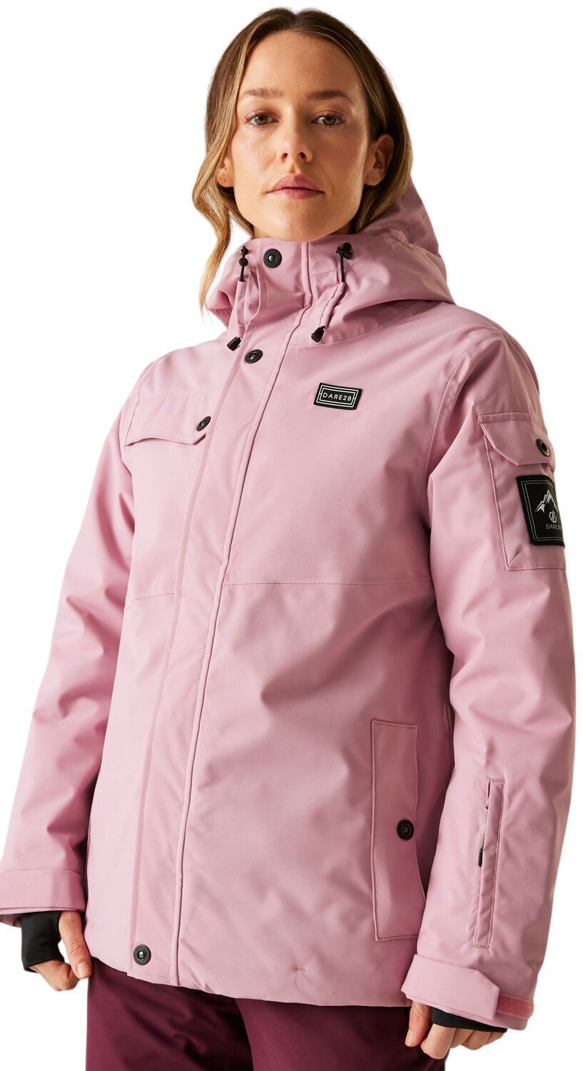 Куртка гірськолижна жіноча Dare2b SkiLife Jacket DWP592-5C2 12 рожева фото1