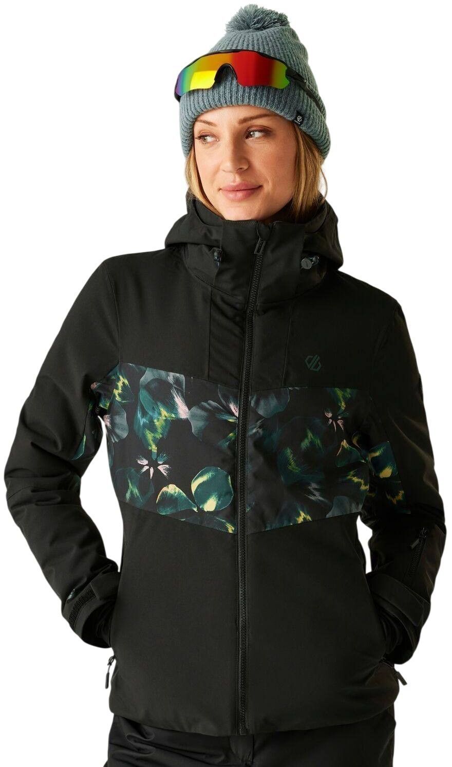 Куртка гірськолижна жіноча Dare2b Iced Jacket DWP619-0EH 10 чорна фото1