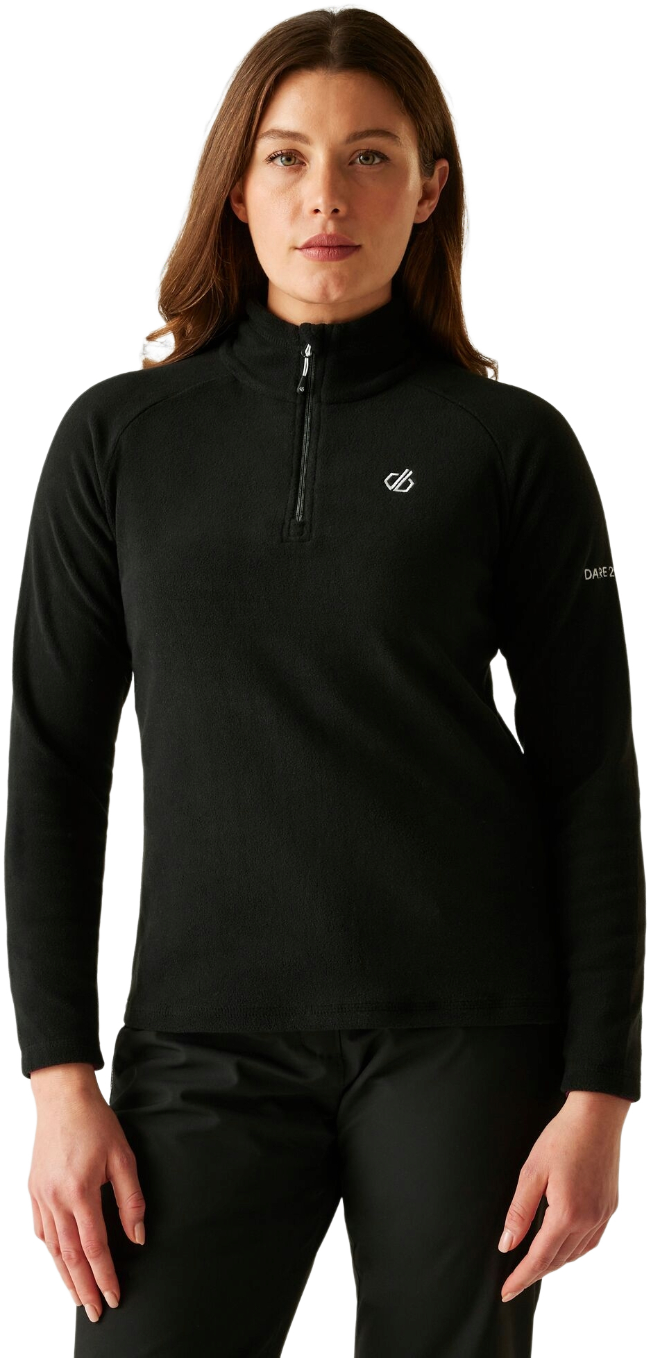 Лонгслив женский Dare2b Freeform II Fleece DWA473-800 14 черный фото1