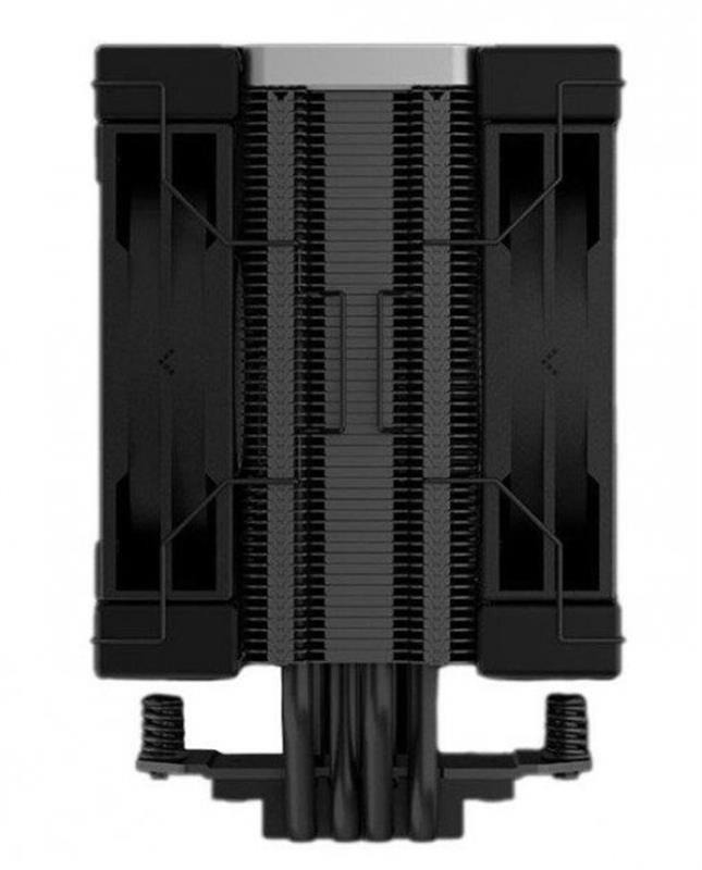 Процесорний кулер DEEPCOOL AK400 Zero Dark Plus (R-AK400-BKNNMD-G-1) фото1