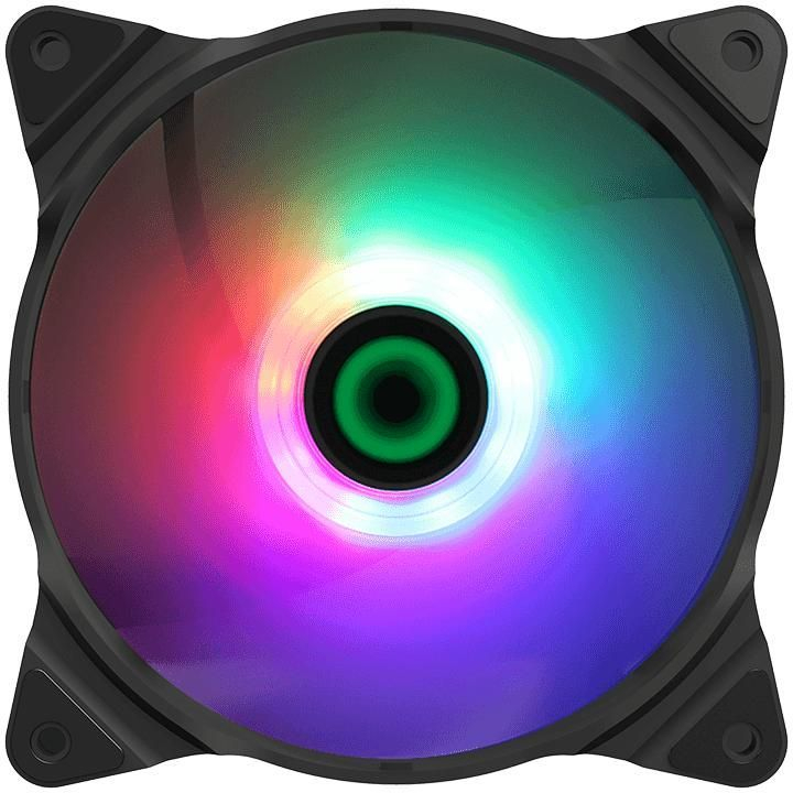 Корпусний вентилятор GAMEMAX FN-12Rainbow-C2 (FN-12Rainbow-C2)фото1