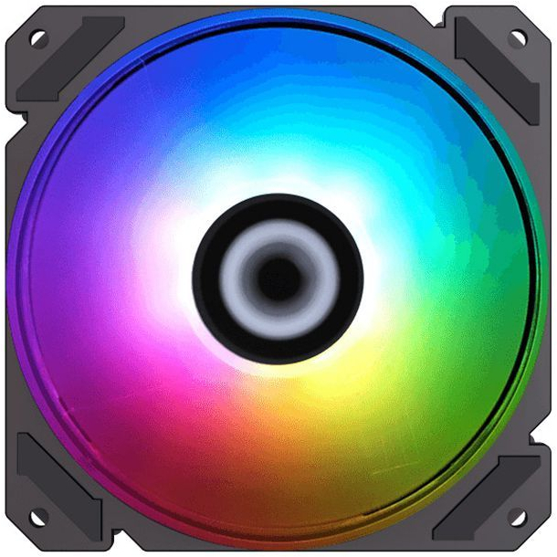 Корпусный вентилятор GAMEMAX FN-12Rainbow-C9 (FN-12Rainbow-C9) фото 1