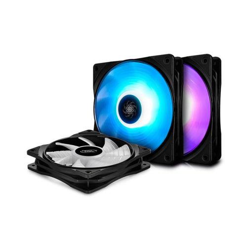 Корпусный вентилятор DEEPCOOL RF120-3 IN 1 (DP-FRGB-RF120-3C)