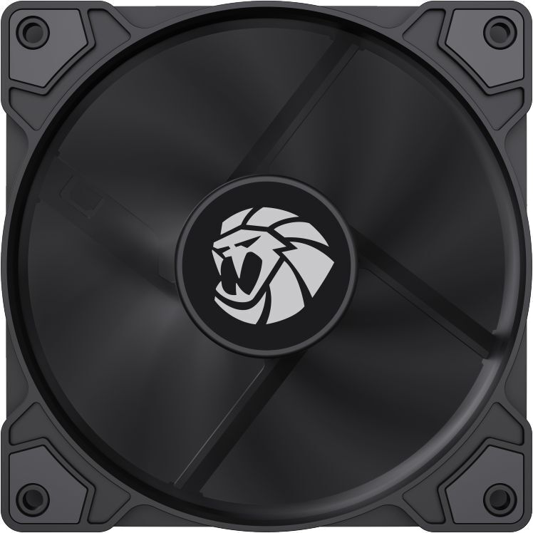 Корпусний вентилятор GAMEMAX GMX-WFBK-PWM (GMX-WFBK-PWM) фото1