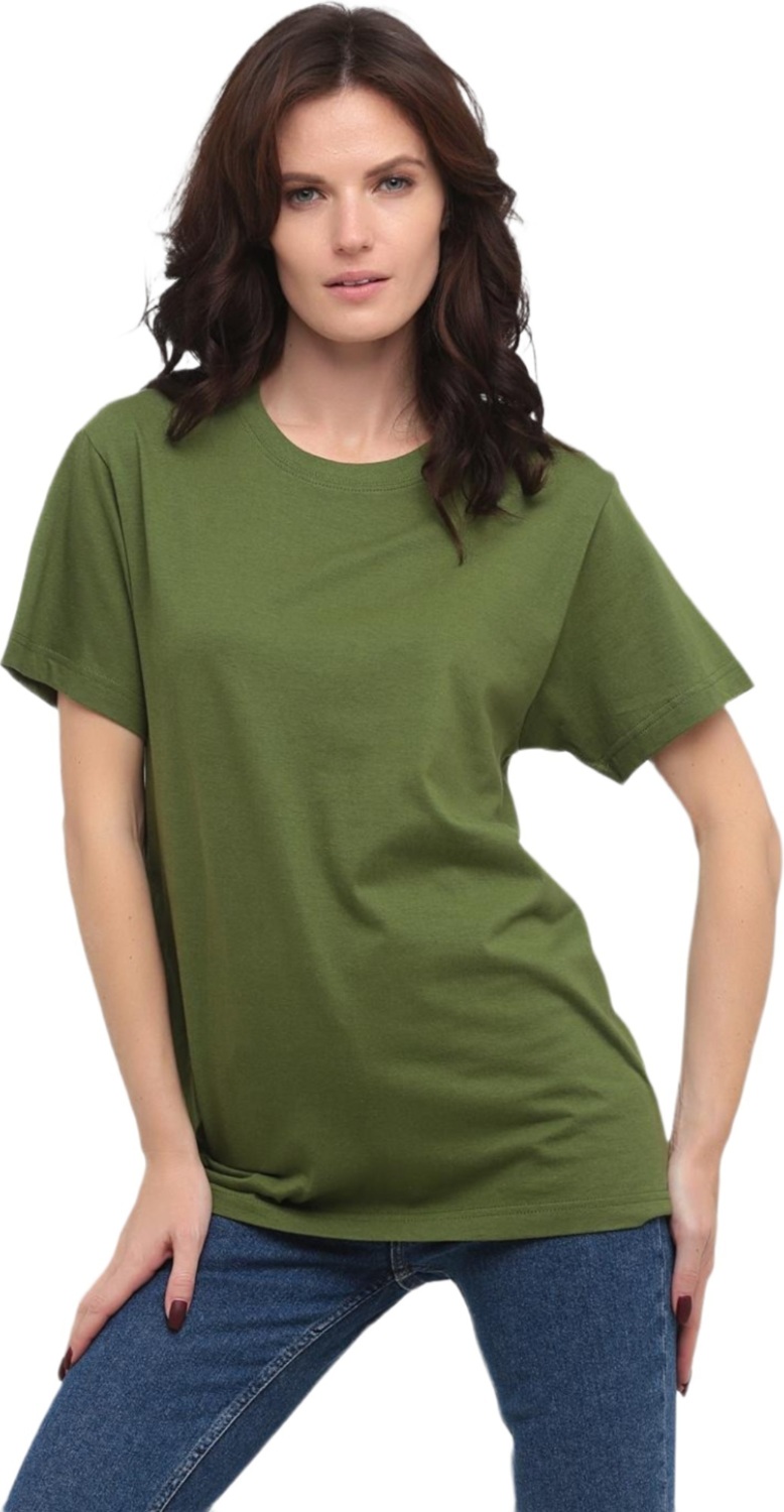 Футболка женская хлопковая Stedman ST2000W-HGR 3XL оливковая